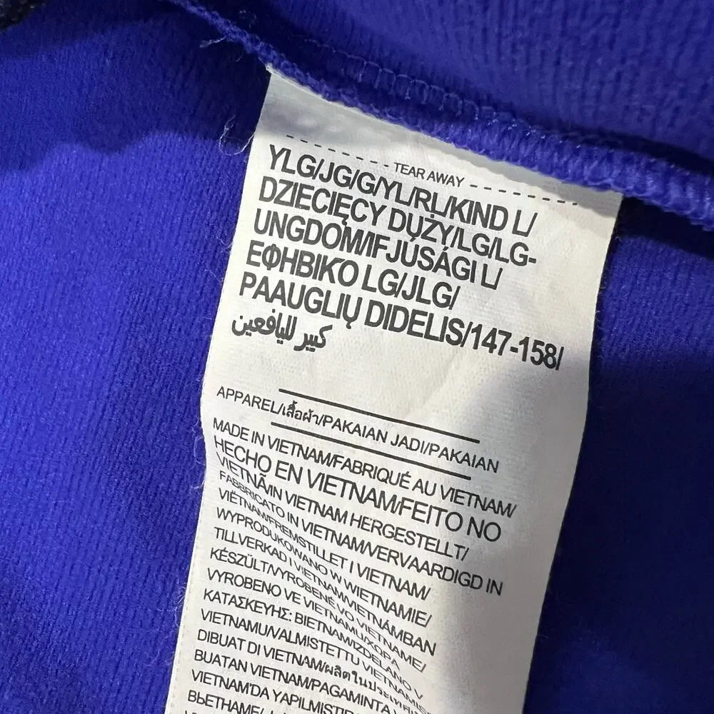 Under Armour Loose Coldgear Graphic Track Jacket Constellation Purple Youth L